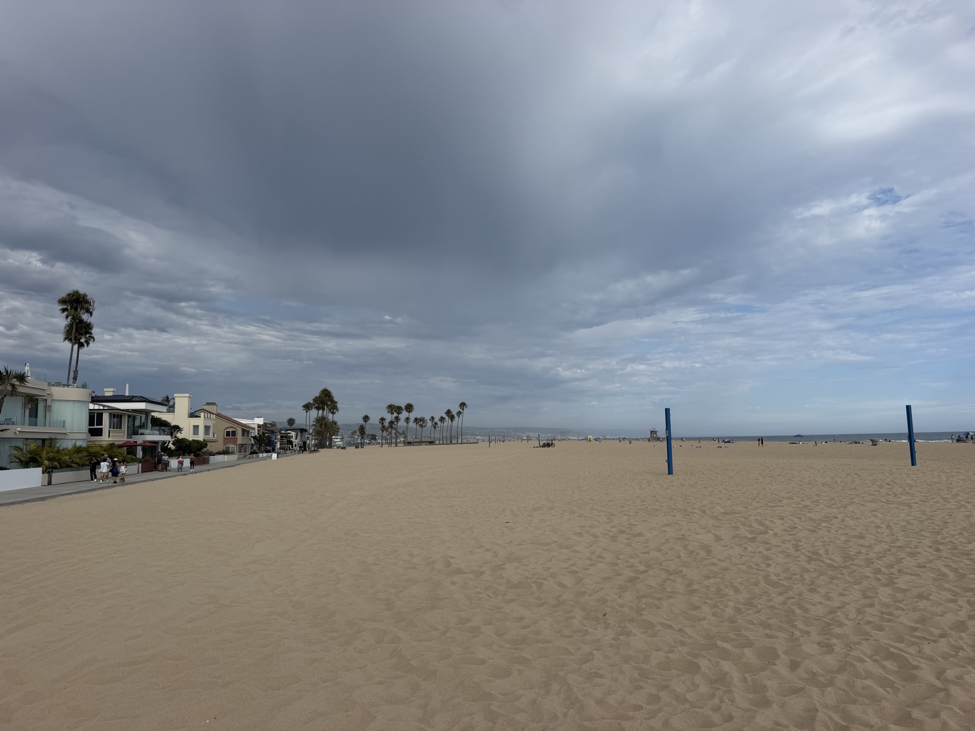 Newport Beach yesterday